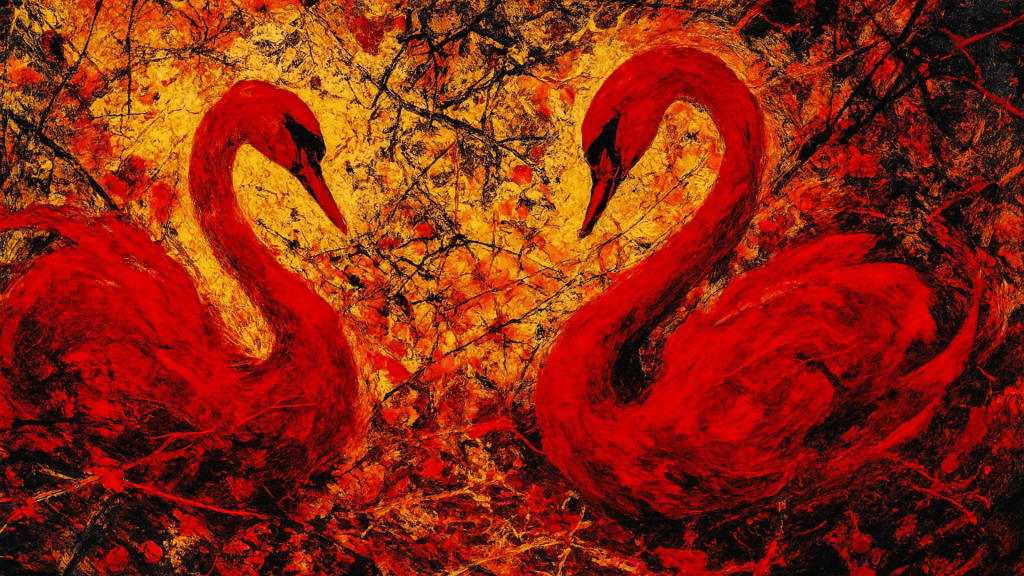 O cisne vermelho que já bate à porta